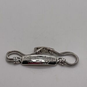 Brighton Silver plated ID Bracelet